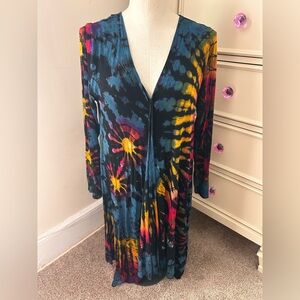 Kathmandu Multicolor Tie-Dye Dress Standard Size